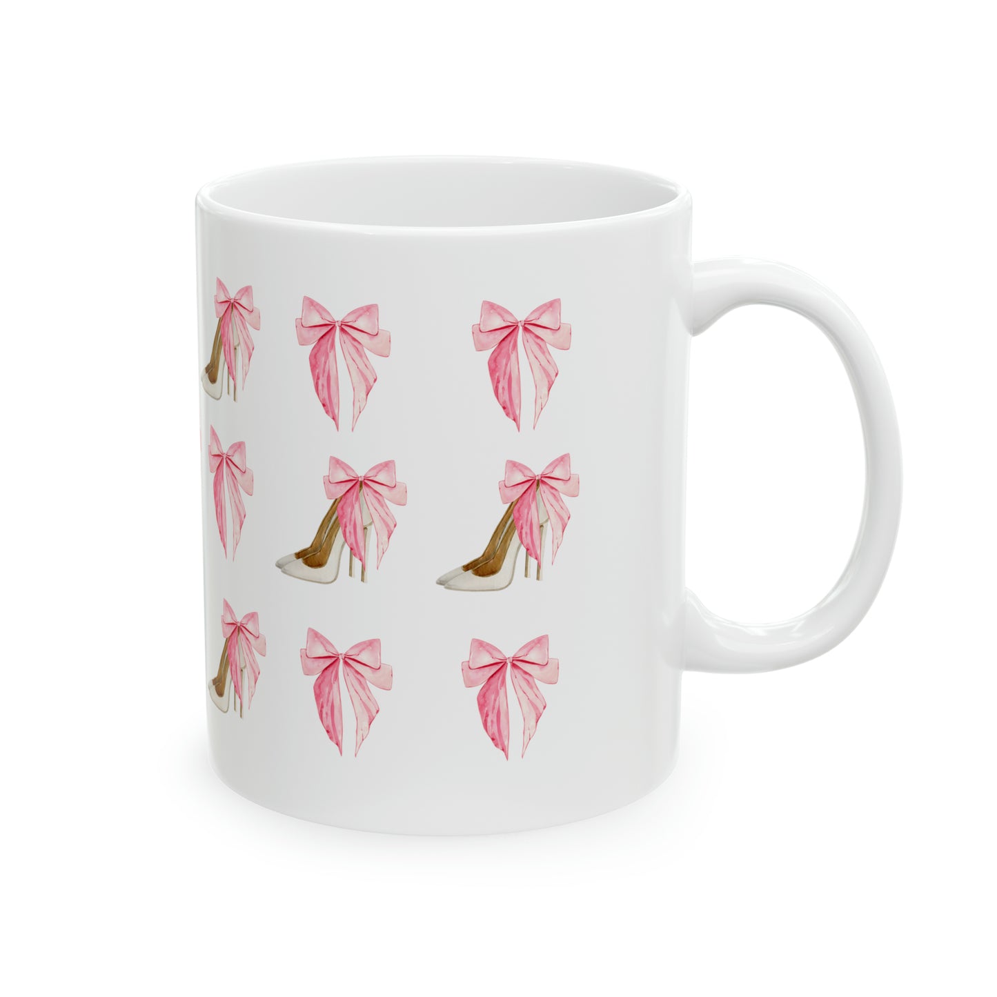 Bridal Bow & Heels Coffee Mug, 11oz