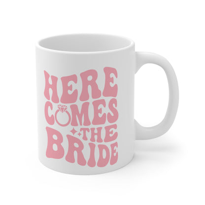 Here Comes the Bride Ceramic Mug