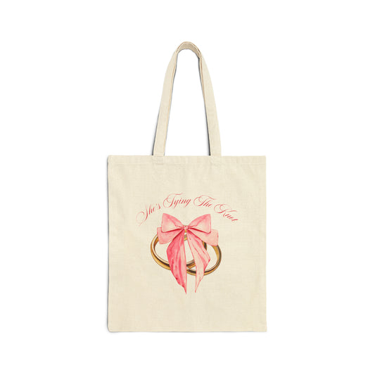 She's Tying the Knot Tote Bag