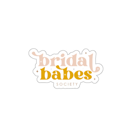 Bridal Babes Society Sticker