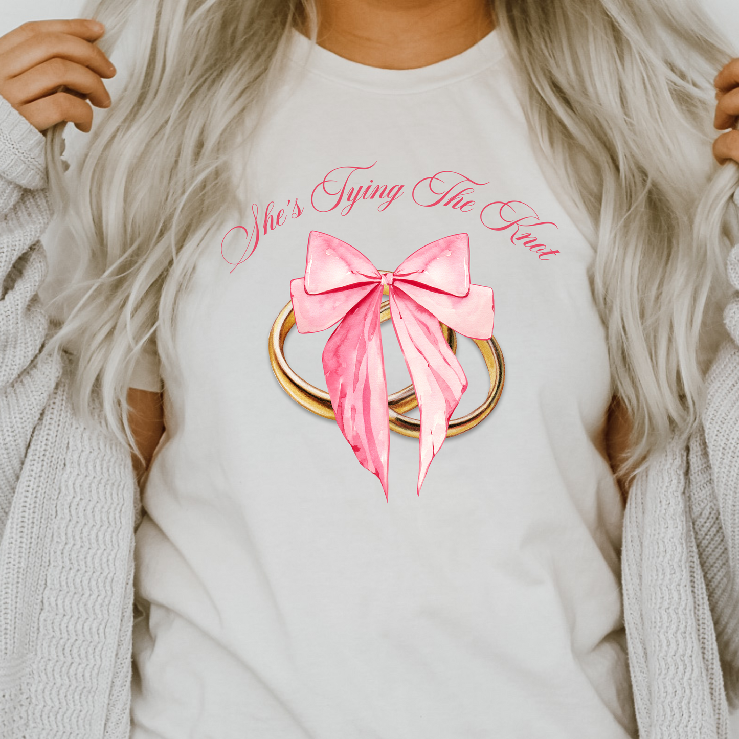 She's Tying the Knot T-Shirt