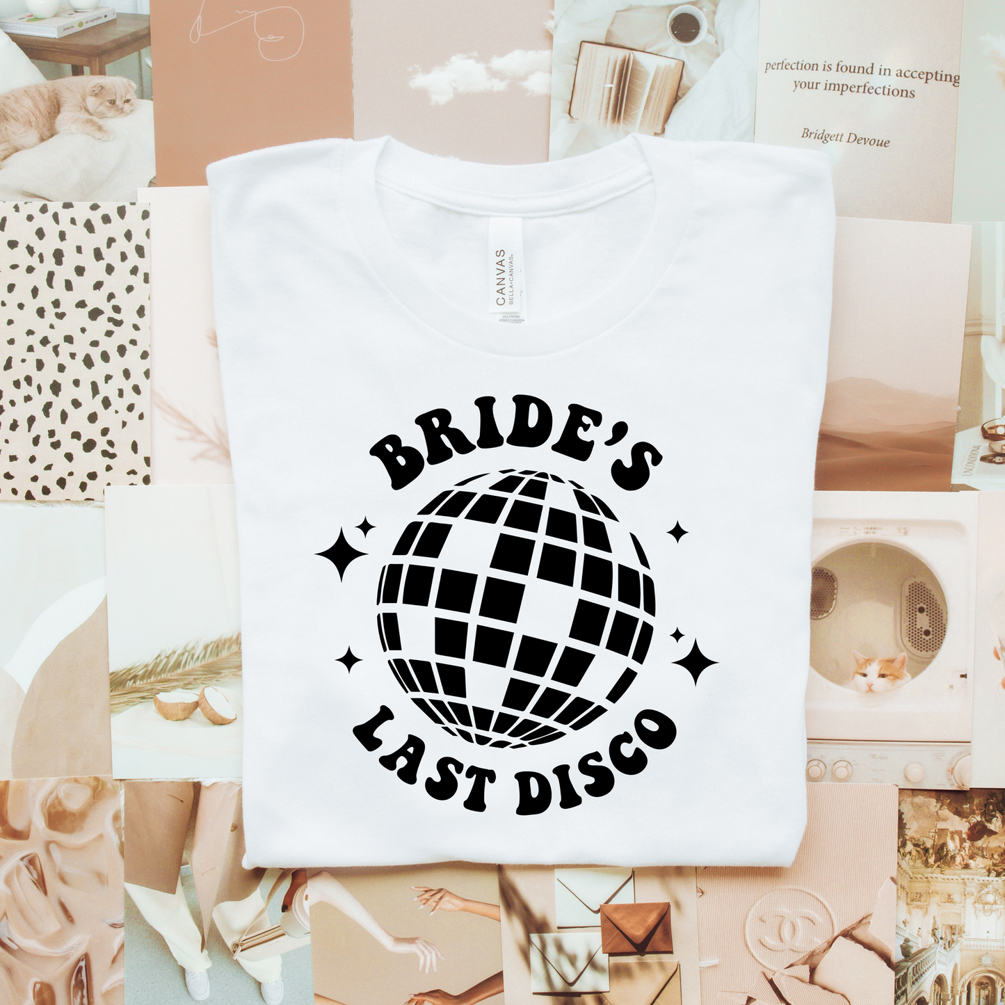 Bride's Last Disco Bachelorette T-Shirt