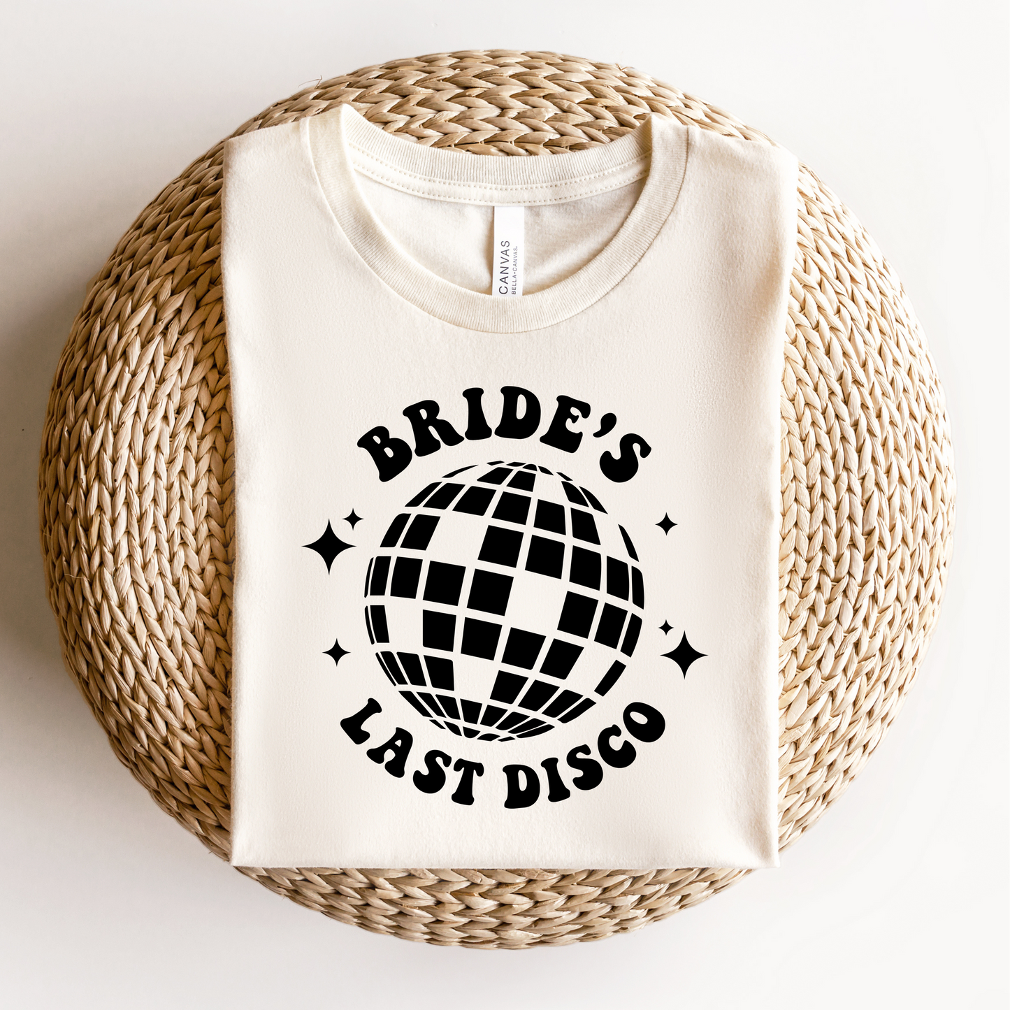 Bride's Last Disco Bachelorette T-Shirt